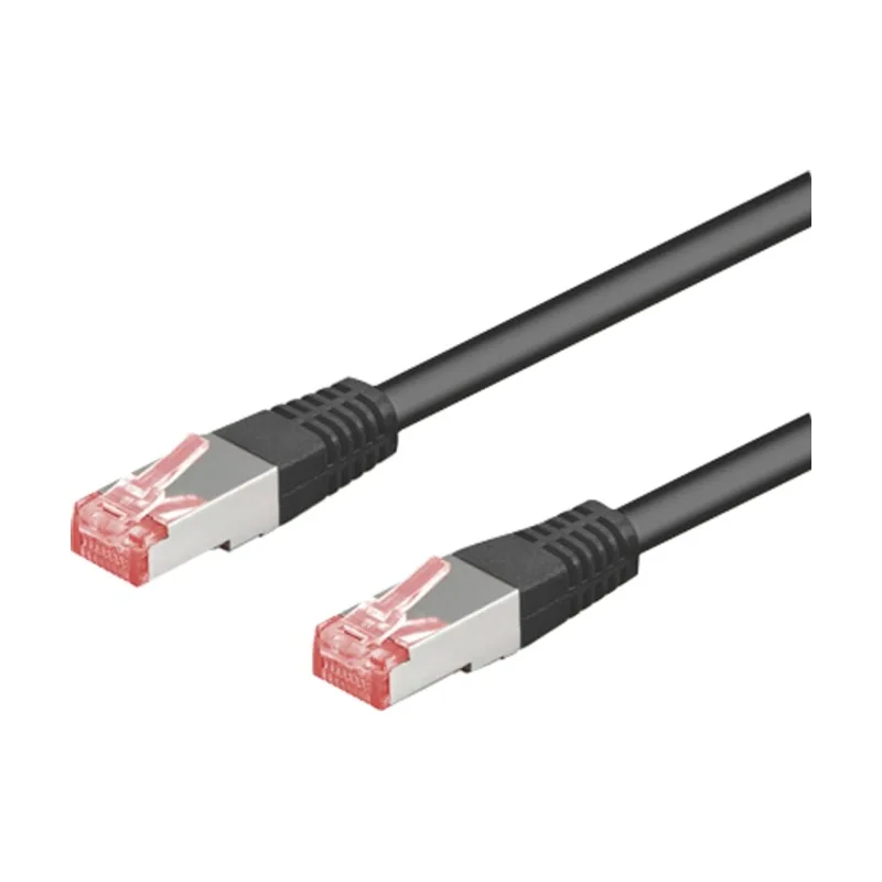 68694 cable de red Negro 10 m Cat6 S/FTP S-STP