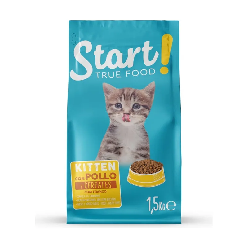 Start 1.5 kg Kitten Pollo y Cereales pienso
