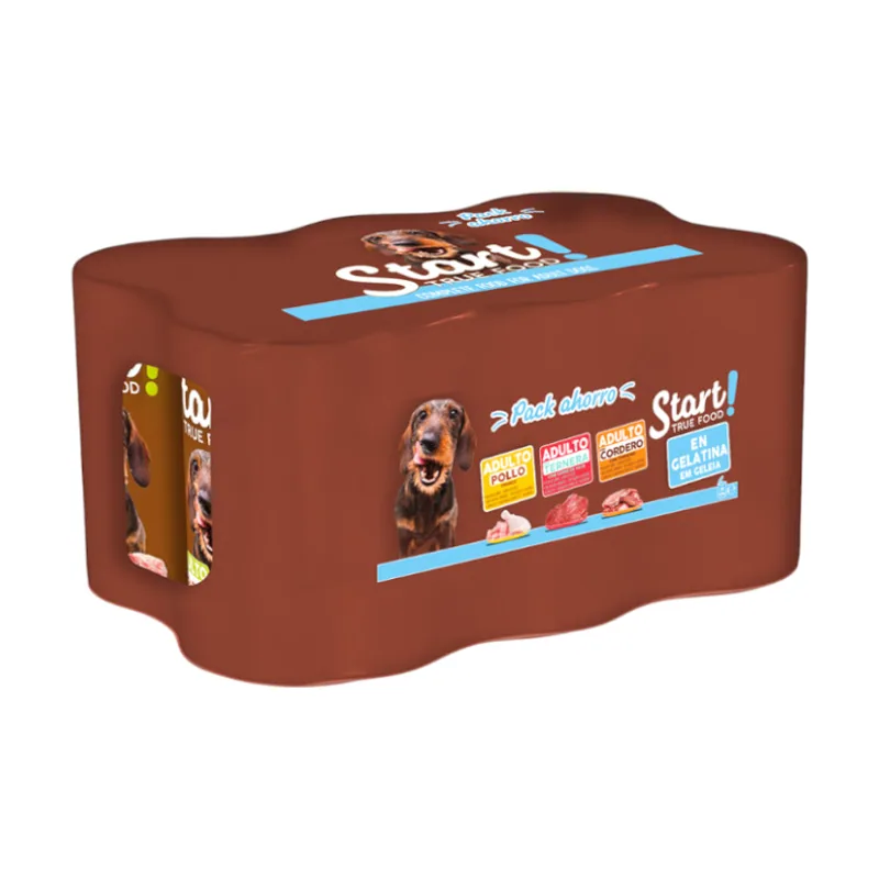 Start 6 latas x 400 g Adult Pollo