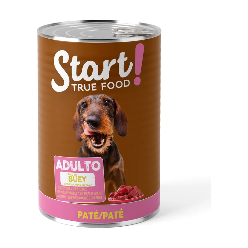Start 1.2 kg Adult Buey en Paté lata