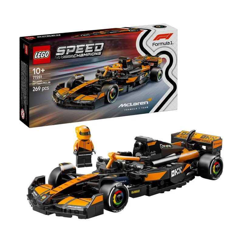 Speed Champions Coche de Carreras McLaren F1® Team MCL38