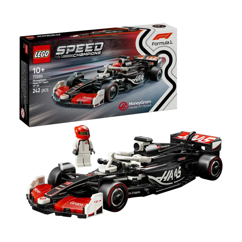 Speed Champions Coche de Carreras MoneyGram Haas F1® Team VF-24