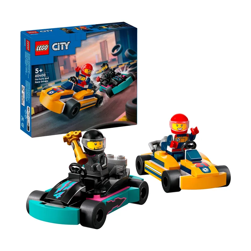 Lego City 60400 Karts y Pilotos de Carreras