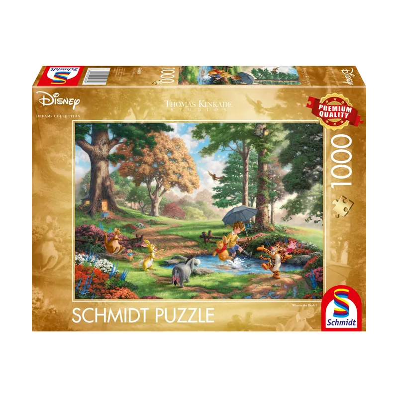 Disney Winnie The Pooh Puzle de figuras 1000 pieza s Dibujos