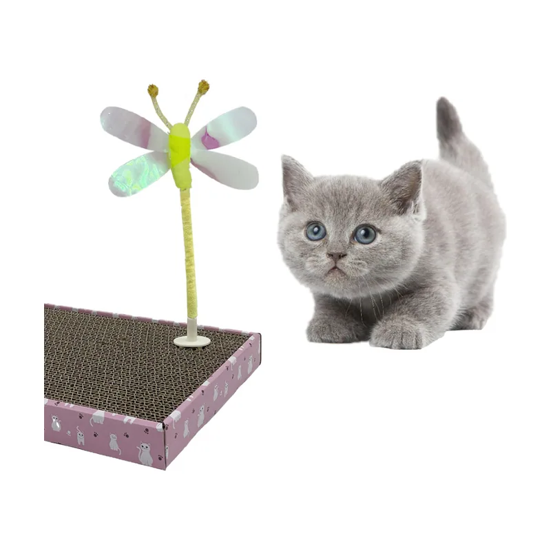 Leeby Babette juguete rascador mariposa para gatos