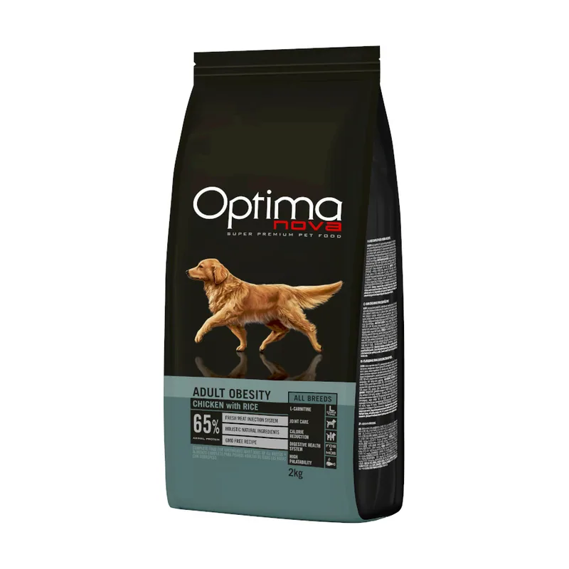 Optimanova 12 kg Optima Nova Adult Obesity Pollo pienso