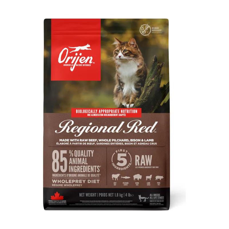 Orijen 1.8 kg Regional Red pienso para gatos