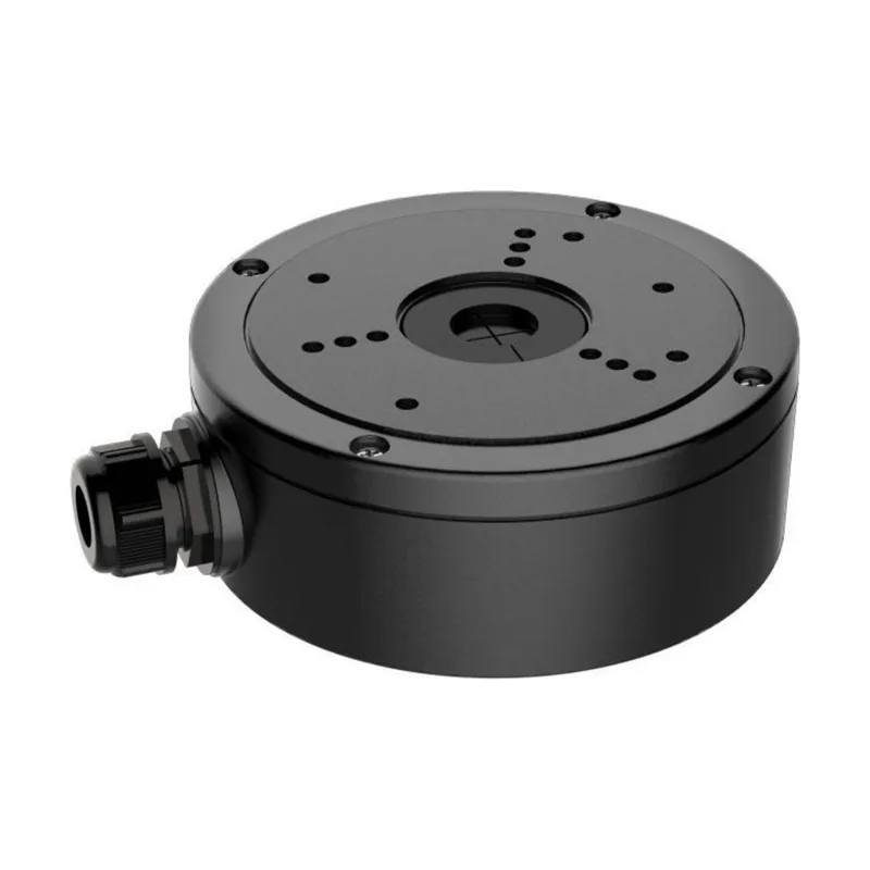 Caja de Conexiones Negra para Bullet/Domo Exterior