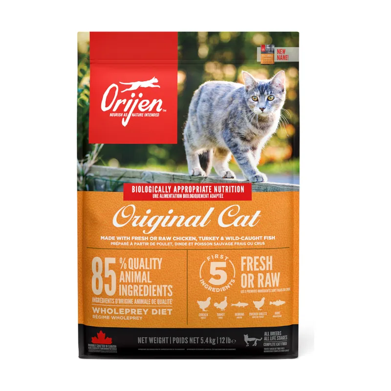 Orijen 5.4 kg pienso para gatos y gatitos