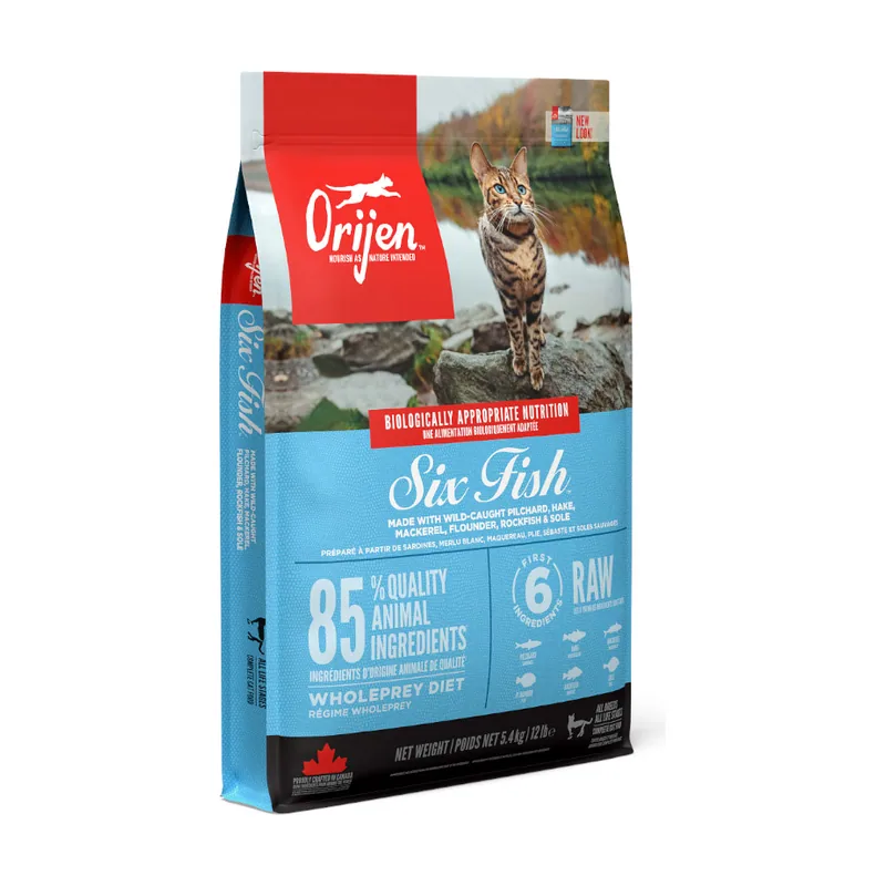 Orijen 5.4 kg Six Fish pienso para gatos