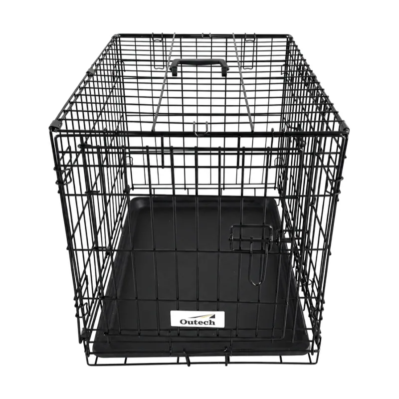 Outech Jaula de Metal para Perros