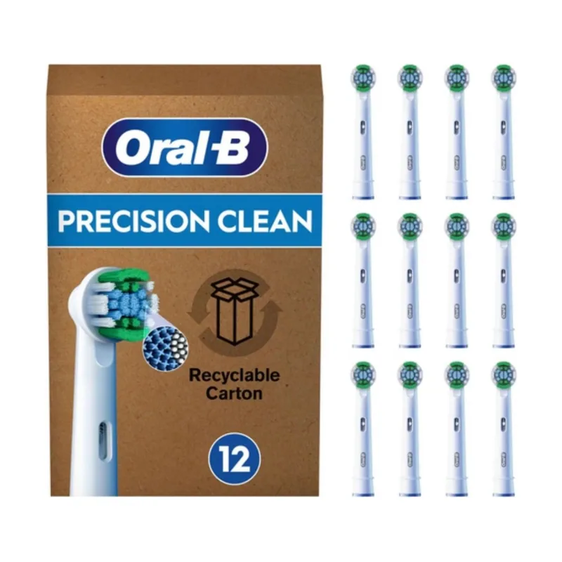 Cabezales de Cepillo de Dientes Precision Clean 12 Unidades