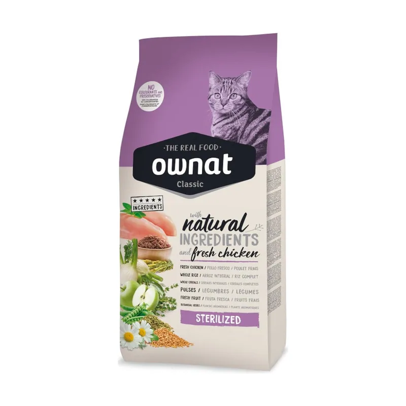 Ownat 1.5 kg Classic Pienso Esterilizado para gatos