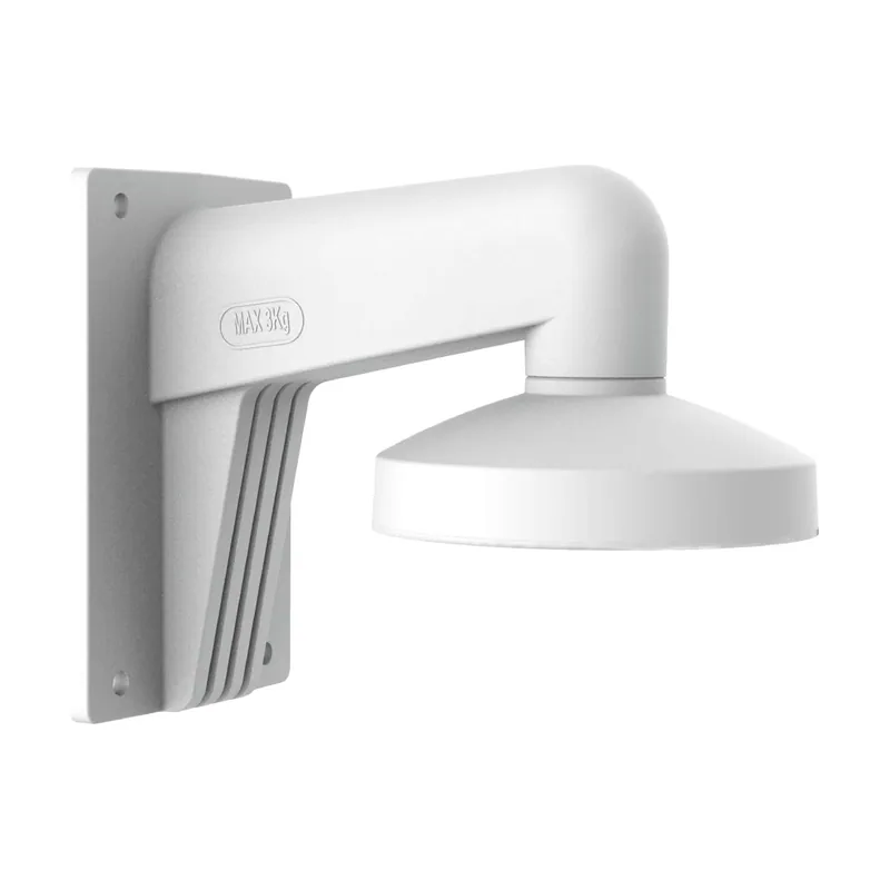 Soporte de Pared Para Cámara Domo Blanco Hikvision