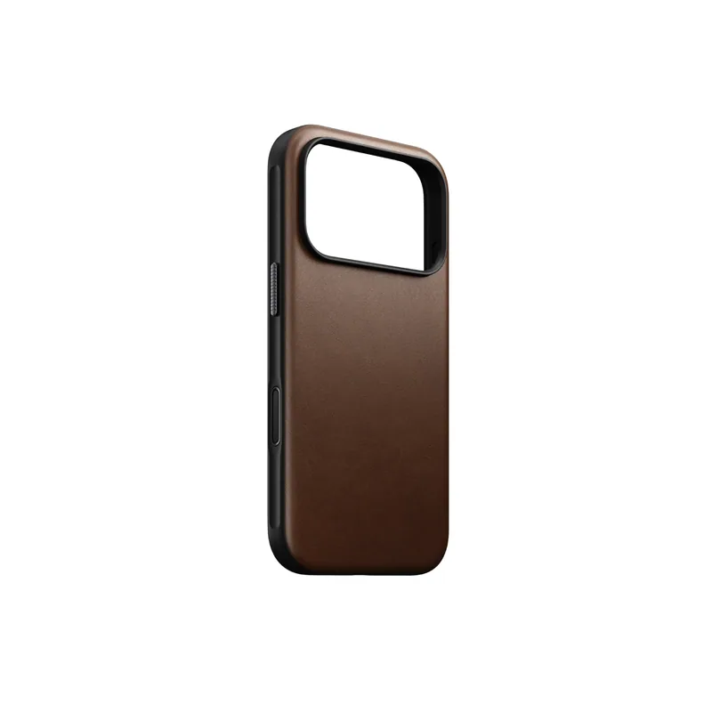 Capa Couro iPhone 17 Pro Castanho