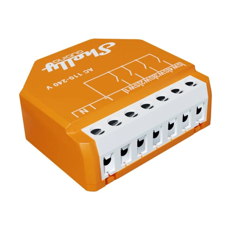 Módulo de Activación de Escenarios Qubino Wave i4 110-240V AC 4 Entradas