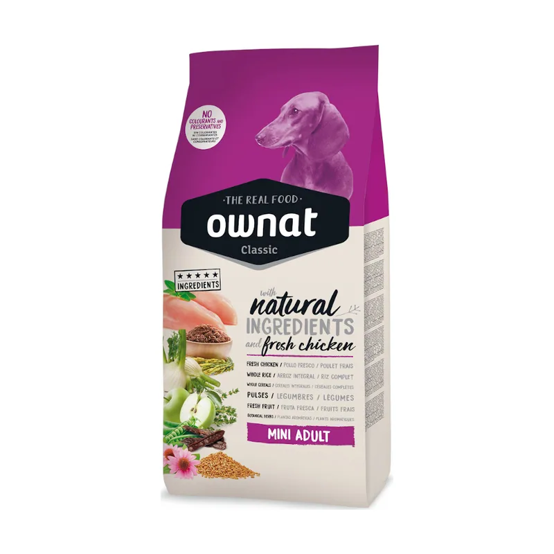 Ownat 8 kg Classic Adulto Mini pienso