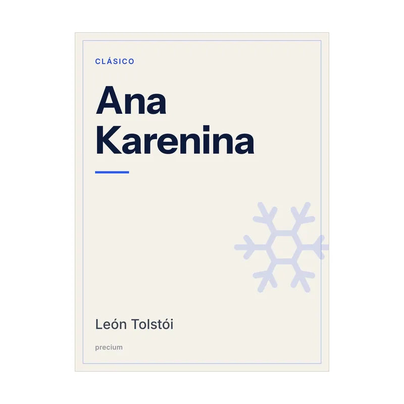 Ana Karenina, de León Tolstói