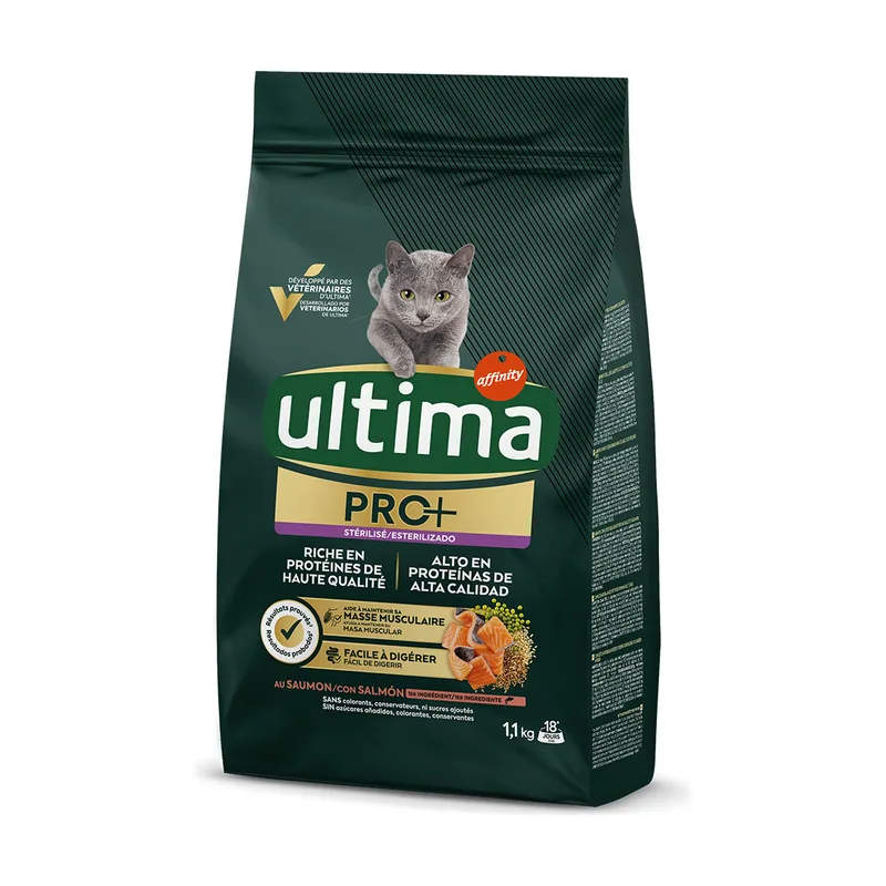 Ultima Cat PRO+ Sterilized Salmón