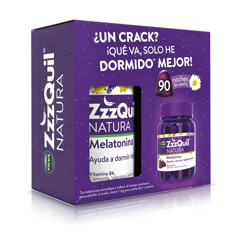 Procter & Gamble Zzzquil Pack Natura Melatonina Especial 90 Gominolas