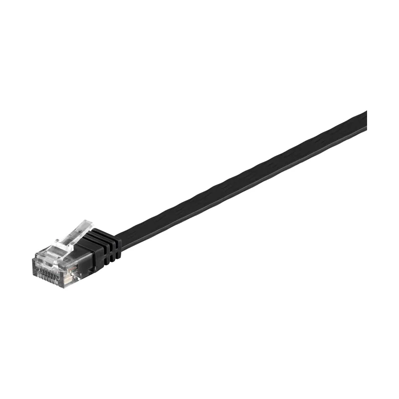 95384 cable de red Negro 2 m Cat6 U/UTP UTP