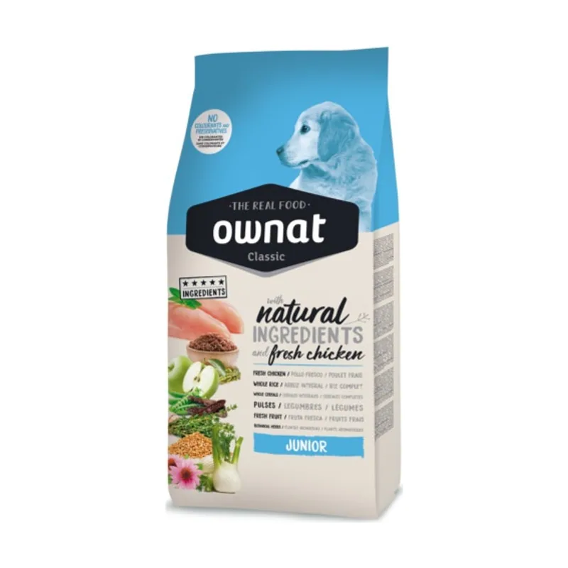 Ownat 12 kg Classic Junior pienso para cachorros