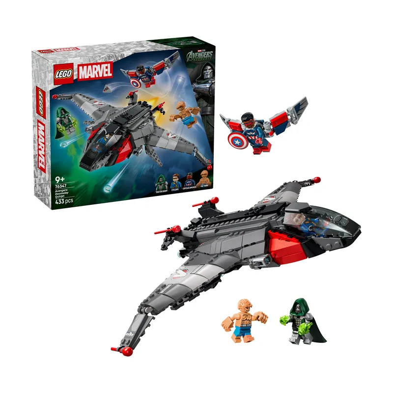 Marvel Super Herores Avengers Doomsday Quinjet