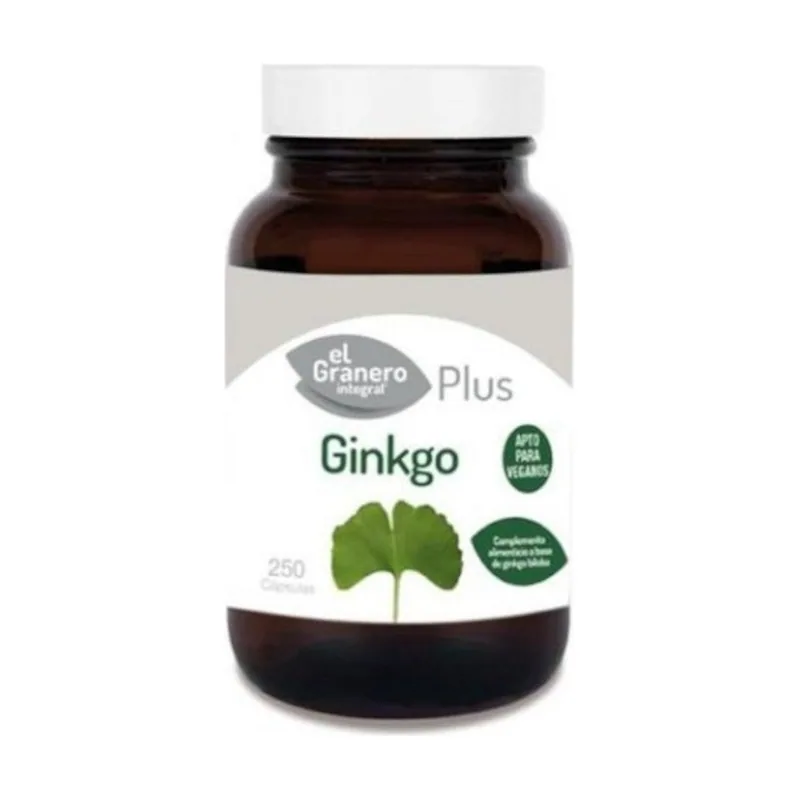 Integral Ginkgo Biloba 510 mg 250 Cápsulas