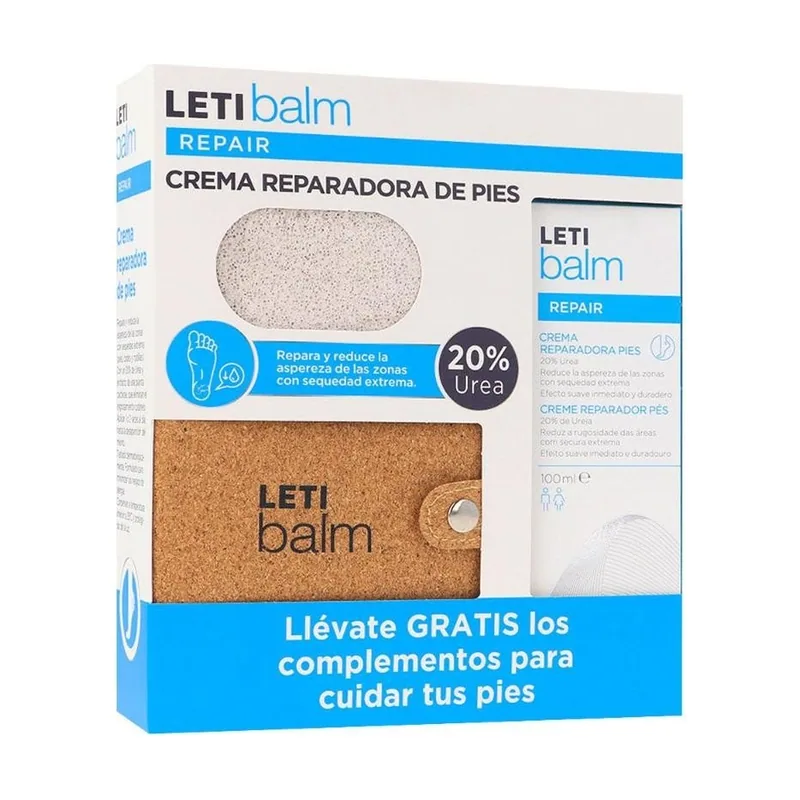 LETIBALM Pack Crema Pies 100 ml + Gadget