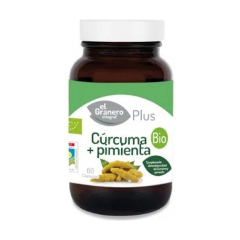 Integral Cúrcuma + Pimienta Bio 440 mg 60 Cápsulas