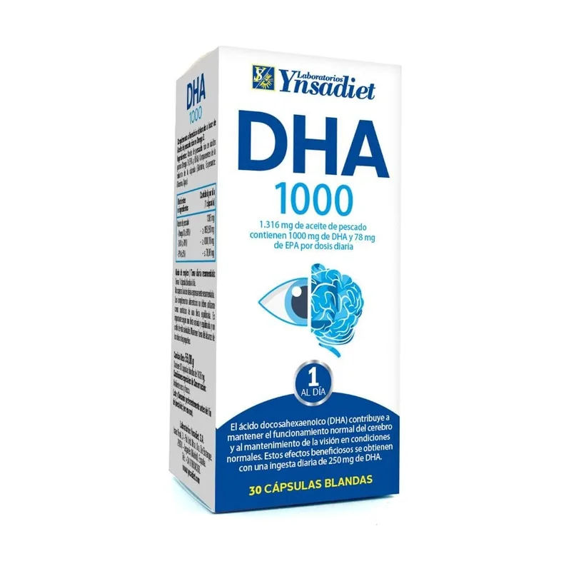 DHA 1000 mg 30 Cápsulas