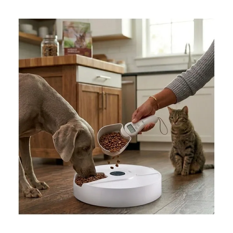 Leeby Cuchara Digital Medidor de Comidas para perros y gatos