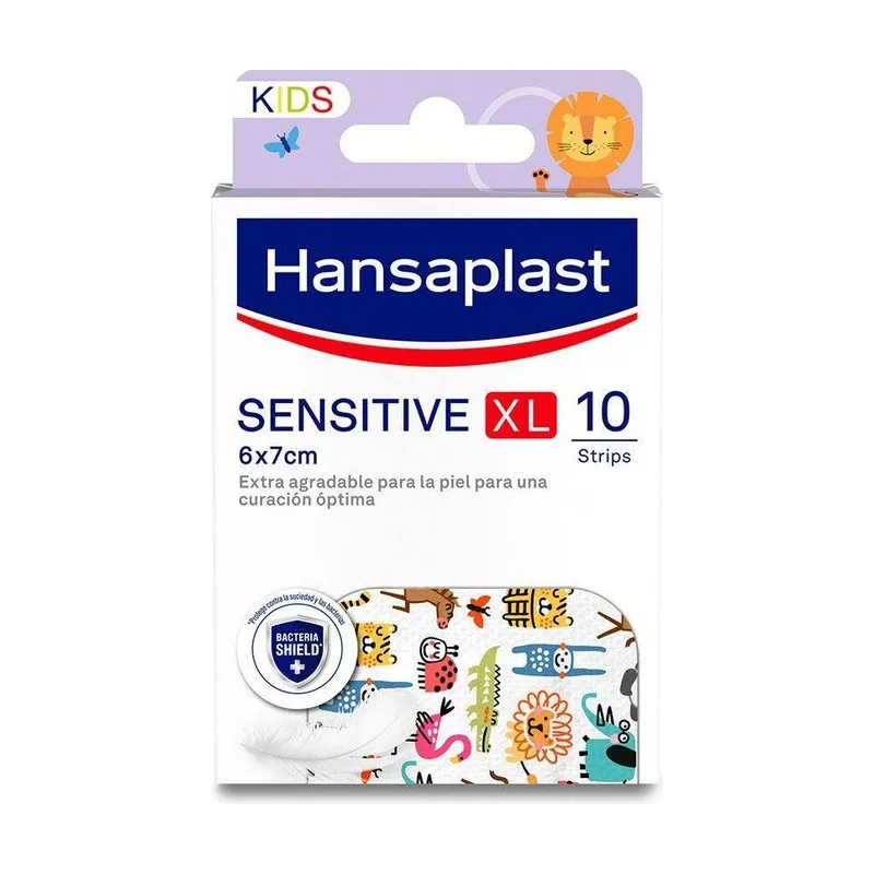 Hansaplast Sensitive XL Kids 10 unidades