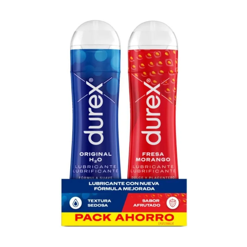 Pack Lubricantes Fresa 50 ml + H2O 50 ml