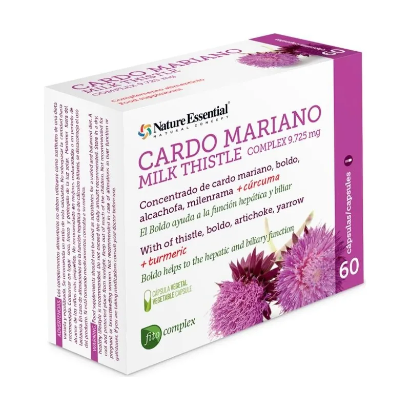 Cardo Mariano Complex 9.725 mg 60 Cápsulas