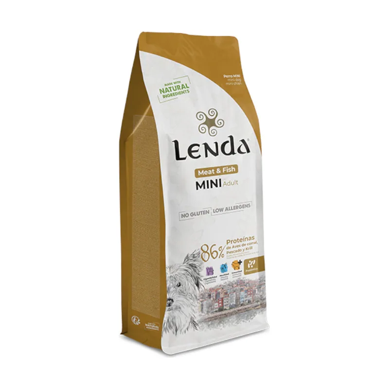 Lenda 2 kg Mini Adult Meat & Fish pienso