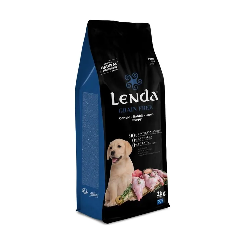 Lenda 2 Kg Grain Free Conejo puppy pienso