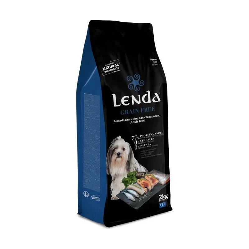 Lenda 2 Kg Grain Free Pescado y Krill pienso