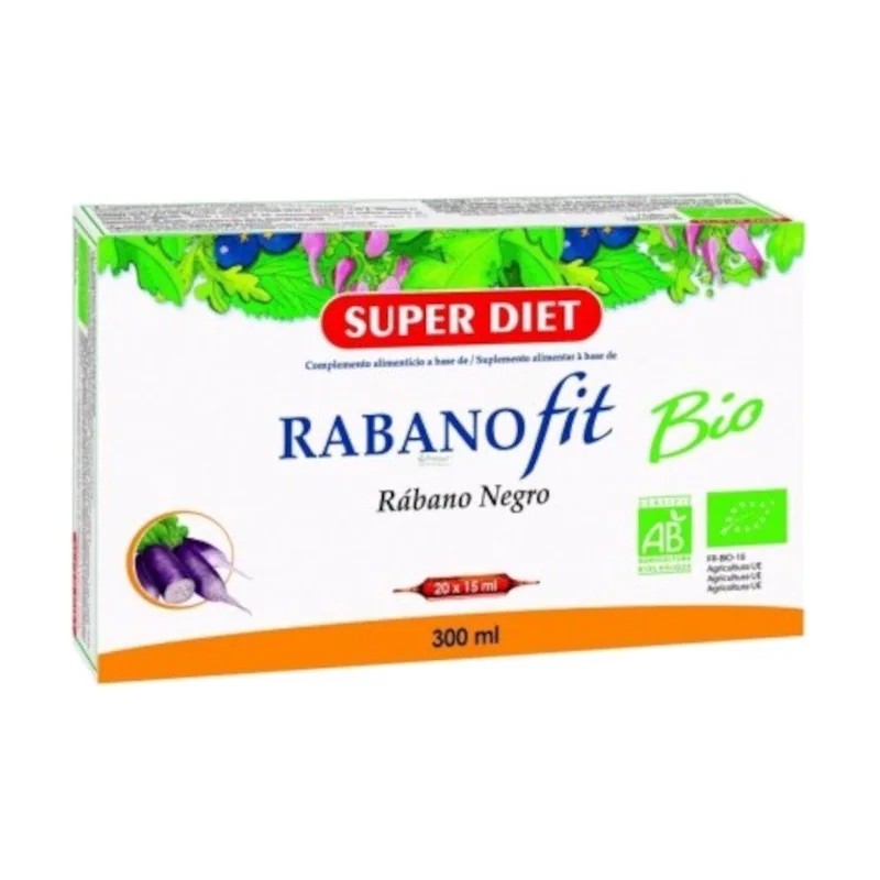 Rabanofit Rábano Negro Bio 20 Ampollas