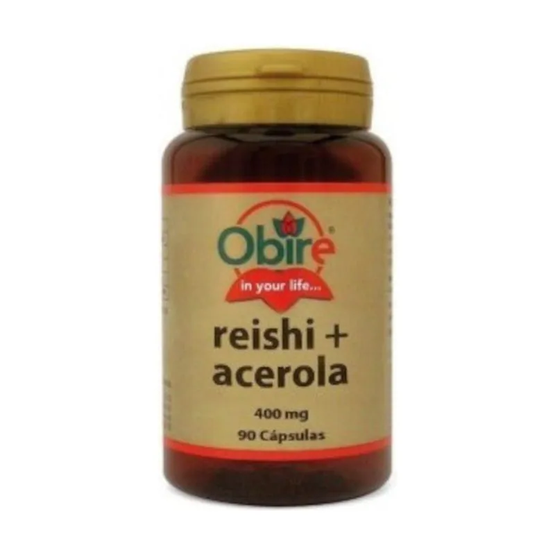 Reishi Micelio Acerola 400 mg 90 Cápsulas
