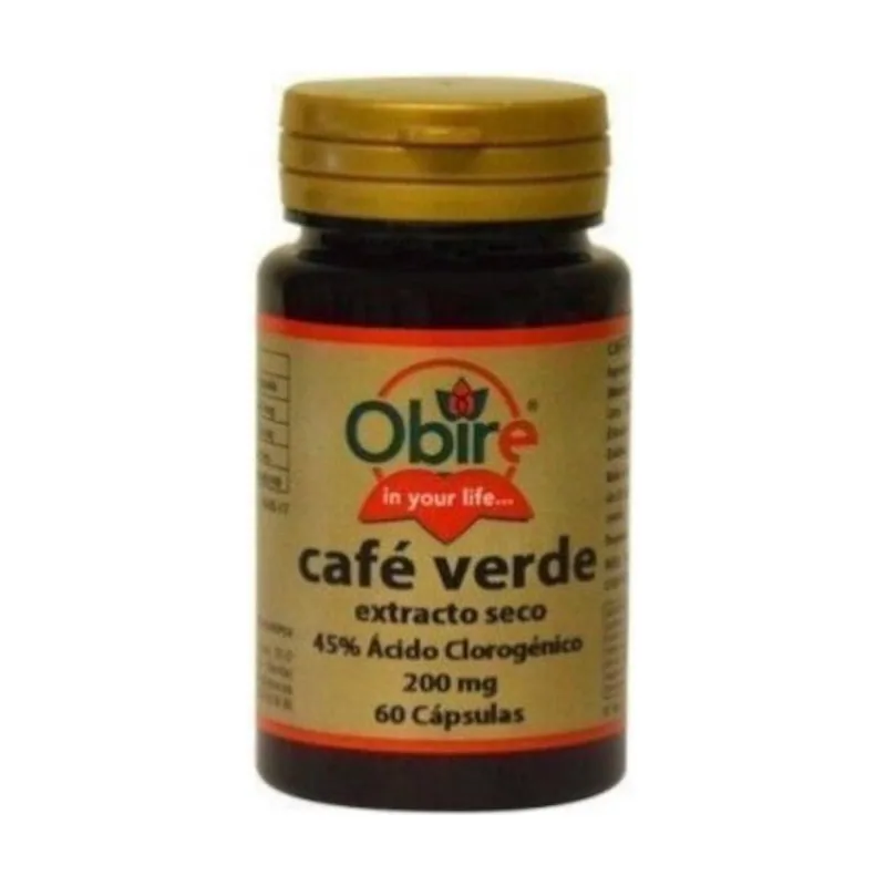Cafe Verde Ext Seco 200 mg 60 Cápsulas
