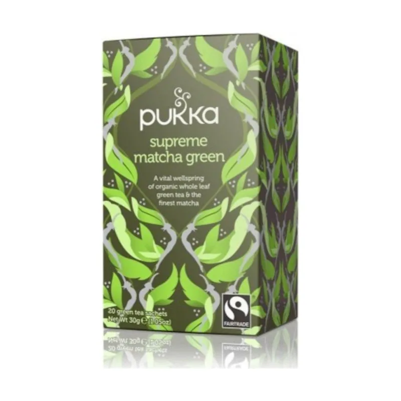 Té Orgánico Supreme Matcha Verde 20 Filtros