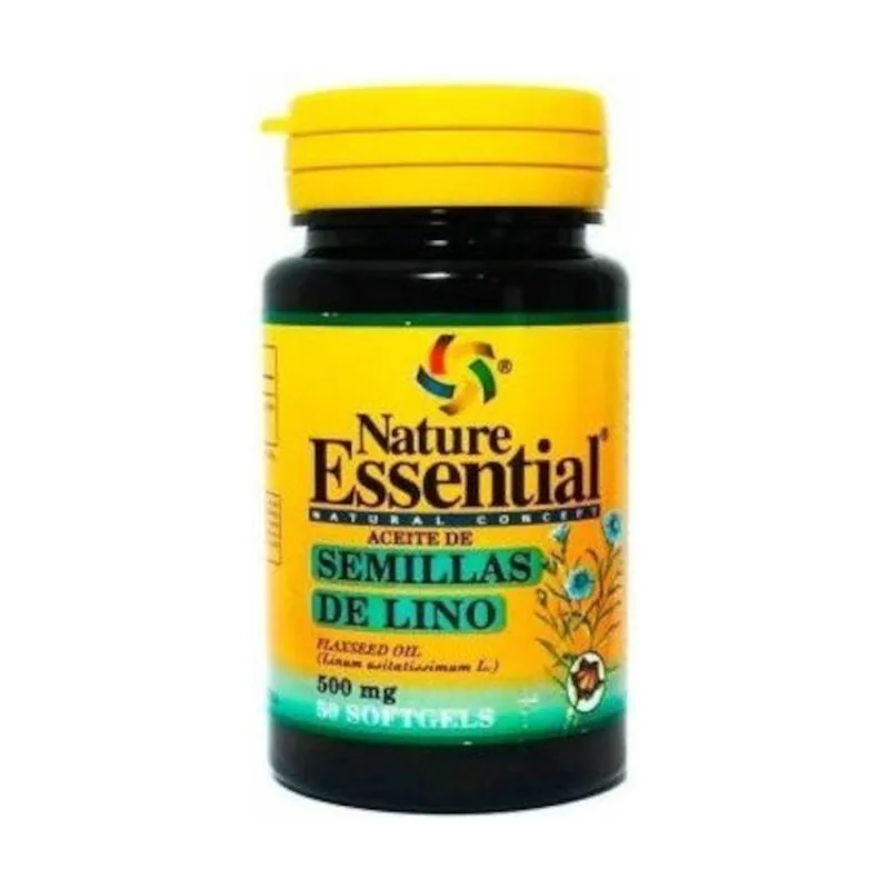 Aceite de Semillas de Lino 500 mg 50 Perlas