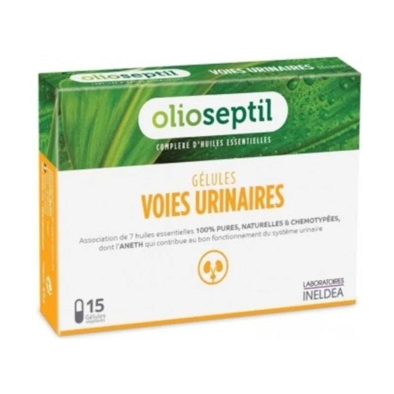 Olioseptil Vías Urinarias 15 Cápsulas