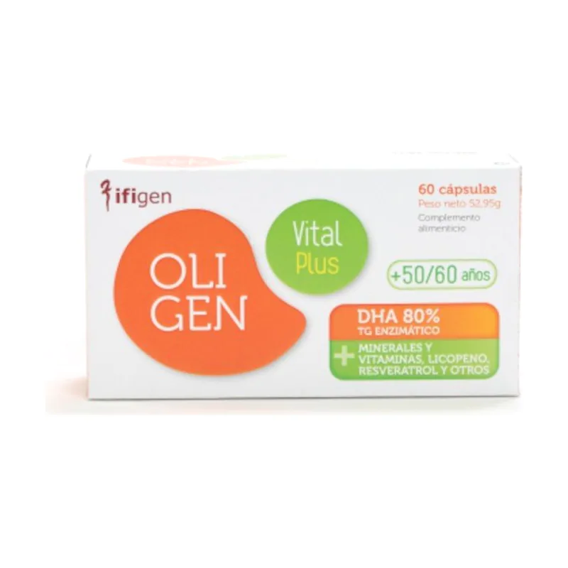 Oligen Vital Plus 60 Cápsulas