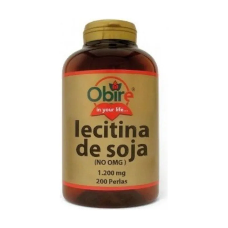 Lecitina de Soja 1200 mg 200 Perlas