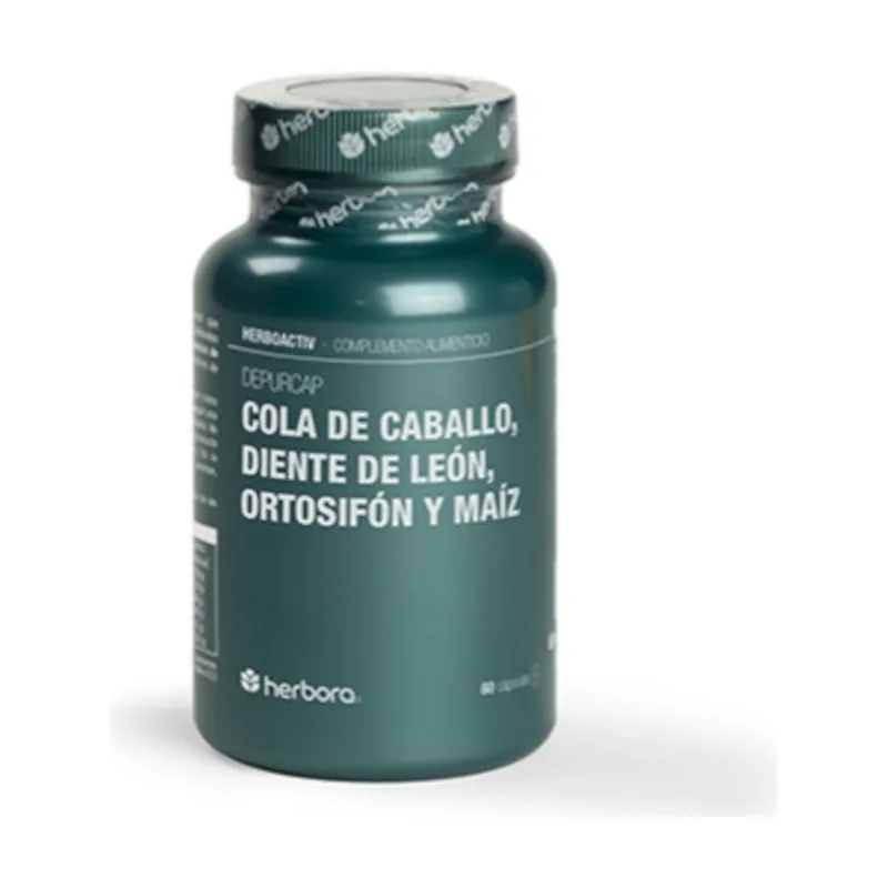 Depurcap Cola Caballo + Diente León + Ortosifón + Maíz 60 Cápsulas