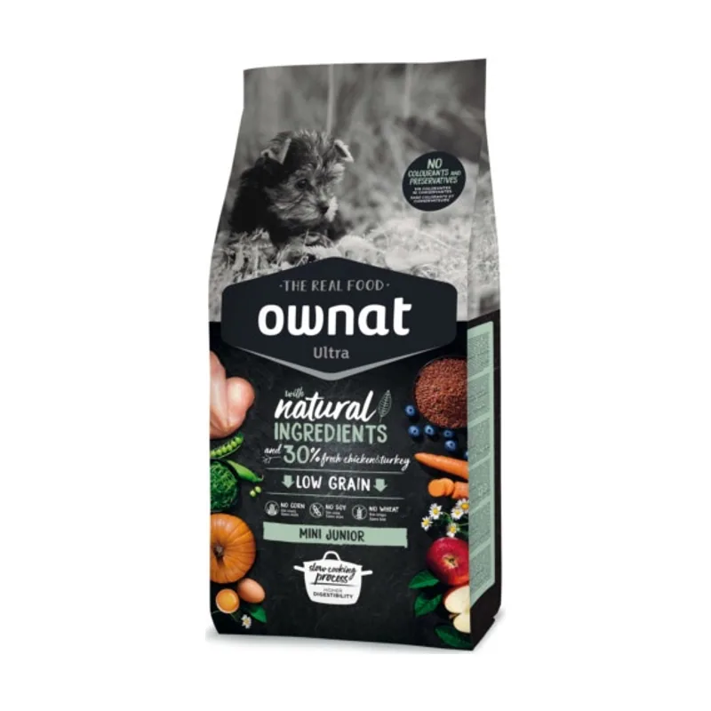 Ownat 3 kg Ultra Mini Junior pienso para cachorros