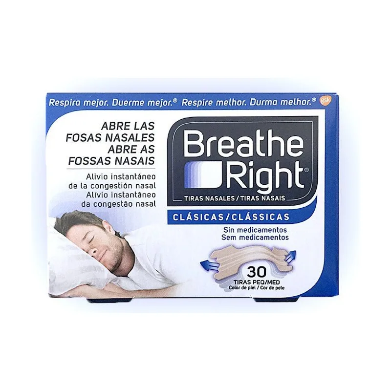 Tiras Nasales Clásicas Peq/Med. 30 unid
