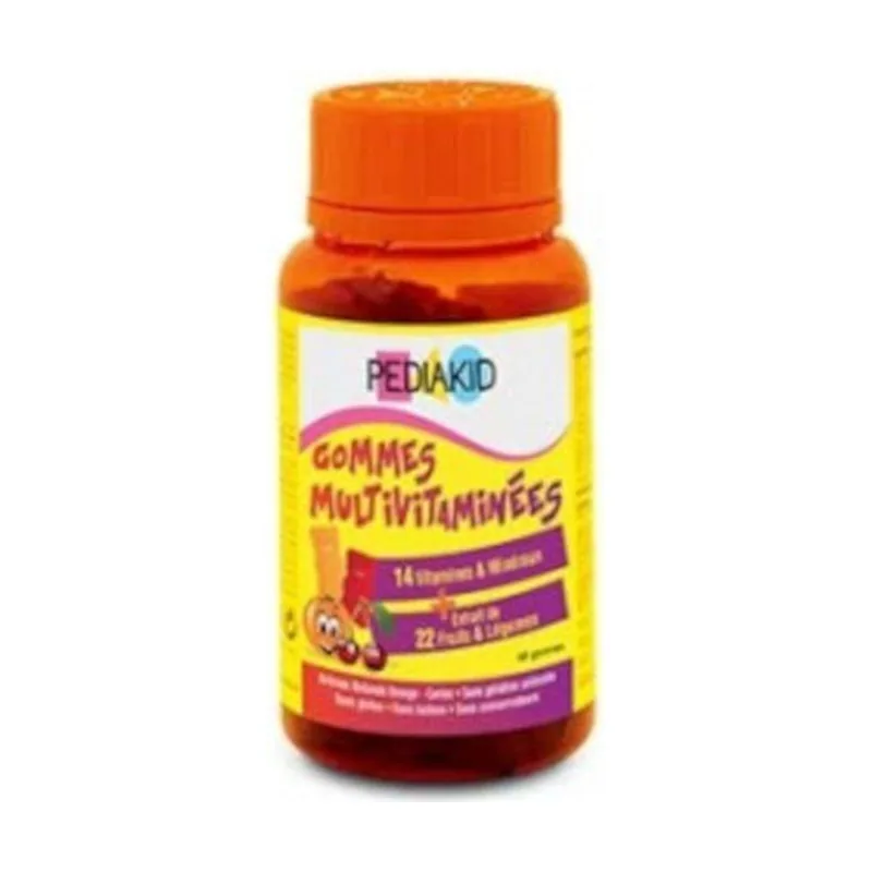 Pediakid Ositos Multivitaminadas 60 Gominolas